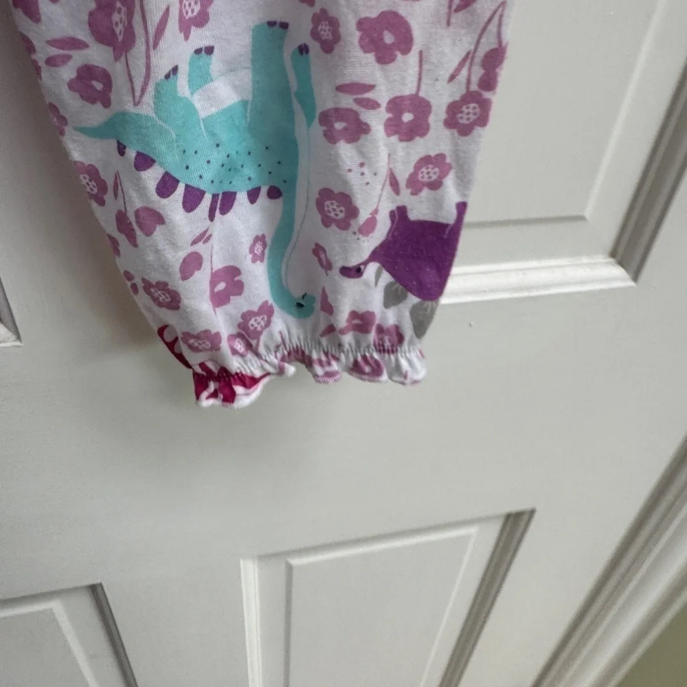 Carter's 3T Purple and Blue Dinosaur Pajama Bottoms Pants